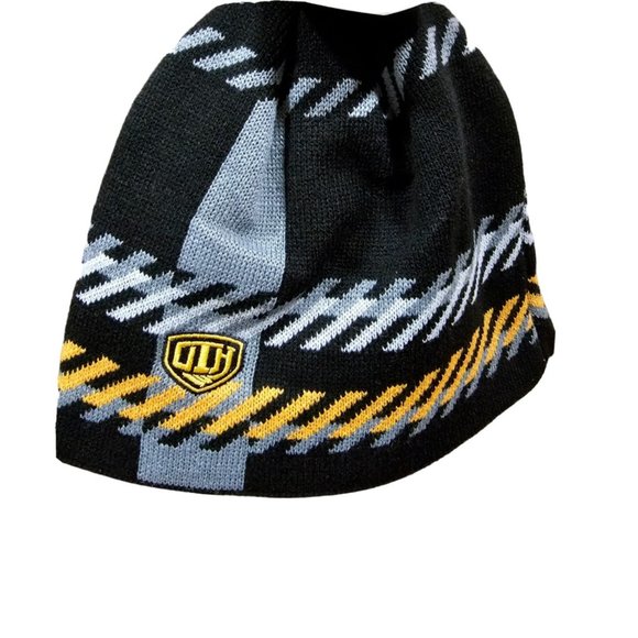 BOSTON BRUINS '47 CUFFLESS KNIT BEANIE HAT WINTER CAP OLD TIME HOCKEY NHL NEW - Picture 2 of 6